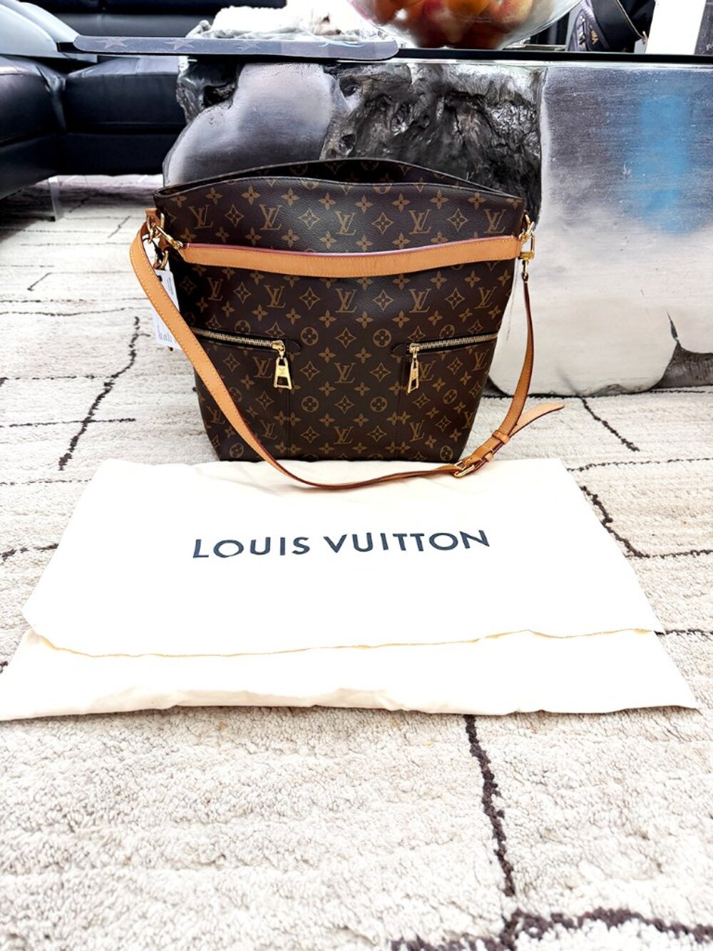 Louis Vuitton LV Monogram Mélie Tote Bag with Strap